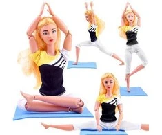 Lėlė gimnastė, 30 cm