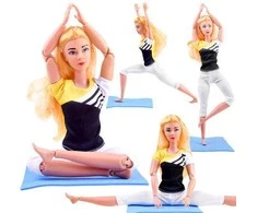 Lėlė gimnastė, 30 cm