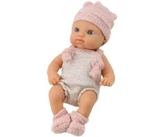 Lėlė kūdikis su drabužėliais, 18 cm