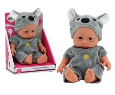 Lėlė kūdikis su koalos kepure, 21 cm