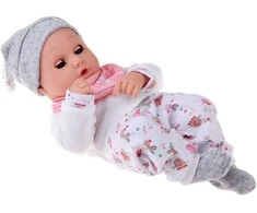 Lėlė kūdikis su priedais, 32 cm