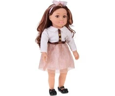Lėlė "May May Girl" su garso efektu, 48 cm