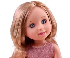 Lėlė su suknele, 36 cm
