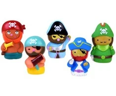 Lėlių ant pirštų rinkinys Piratai, 5 vnt.