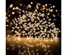 Lempučių girlianda 100 LED, šiltai balta