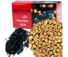 Lempučių girlianda 100 LED, šiltai balta