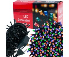 Lempučių girlianda 100 LED, spalvota