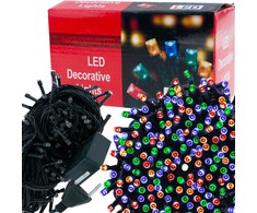 Lempučių girlianda 100 LED, spalvota