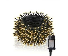 Lempučių girlianda 300 LED, šiltai balta, 3+15m