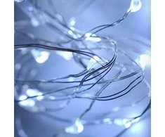 Lempučių girlianda 40 LED, šaltai balta