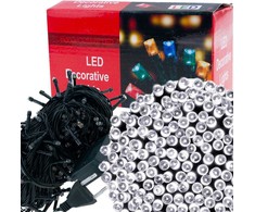 Lempučių girlianda 500 LED, šaltai balta