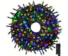 Lempučių girlianda 500 LED, spalvota, 3+25m
