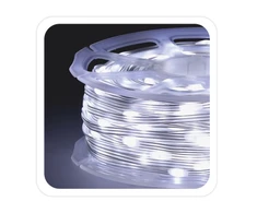 Lempučių girlianda ant ritės 500 LED Micro, šaltai balta, 3+50m