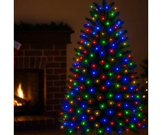 Lempučių girlianda ant ritės 500 LED Micro, spalvota, 3+50m