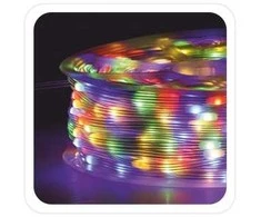 Lempučių girlianda ant ritės 500 LED Micro, spalvota, 3+50m