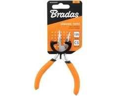 Lenktos replės Bradas CLASSIC MINI HOME &amp; GARAGE, 125 mm, nikeliuotos