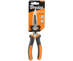 Lenktos replės Bradas MASTER GRIP HOME &amp; GARAGE, 200 mm, nikeliuotos