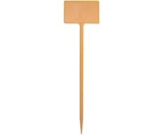 Lentelės augalų žymėjimui Bradas, 33x9cm, 10 vnt., mustard