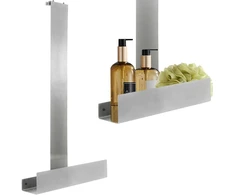 Lentyna dušo kabinoms Rea Tori, Brushed Nickel Inox