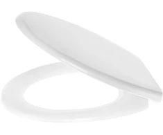 Lėtai nusileidžiantis klozeto dangtis Kuchinox STANDARD, Baltas