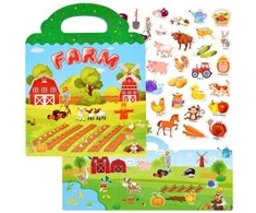 Lipdukų albumas - ferma