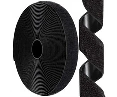 Lipni Velcro juosta tinkleliui nuo uodų, juoda