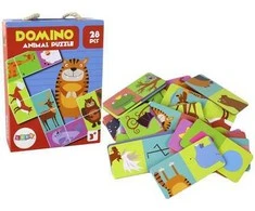 Loginis žaidimas-dėlionė Domino Gyvūnai, 28 d.
