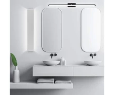 Lubinis šviestuvas Sieninis LED šviestuvas Apollo, 100 cm, Juodas