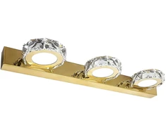 Lubinis šviestuvas Sieninis LED šviestuvas CrystalSphere3, Gold