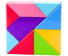 Magnetinių kaladėlių dėlionė Tangram, 9 d.