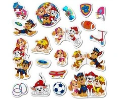 Magnetų rinkinys Paw Patrol