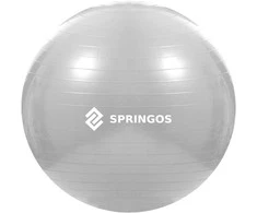 Mankštos kamuolys su pompa Springos FB0008 75cm