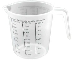 Matavimo indas, 1 L