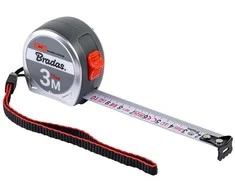Matavimo ruletė Bradas, 3m/16mm