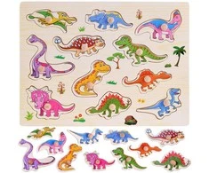 Medinė dėlionė Dinozaurai, 11 d.