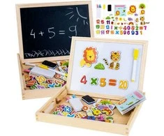 Medinė edukacinė edlenta su priedais