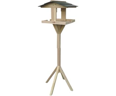 Medinė paukščių lesyklėlė, 116 x 30 x 30 cm