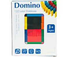 Medinės Domino kaladėlės, 120 vnt.