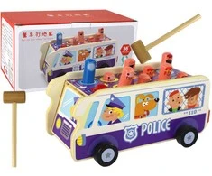 Medinis žaidimas Policijos autobusas