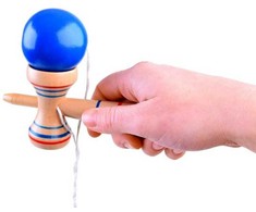 Medinis žaislas Kendama, 1 vnt.