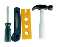 Meistro įrankių rinkinys "Deluxe Tool Set", 15 detalių