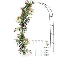 Metalinė atrama - arka vijokliniams augalams, 240 cm