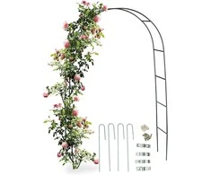 Metalinė atrama - arka vijokliniams augalams, 240 cm