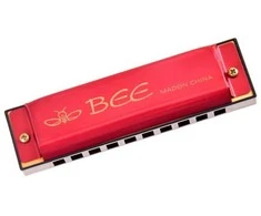 Metalinė lūpinė armonikėlė Bee (1 vnt.)