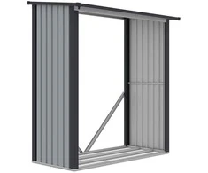 Metalinė malkinė DENVER 6x3, Light Pilkas