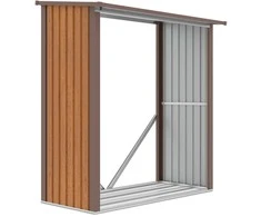 Metalinė malkinė DENVER 6x3, Oak Brown