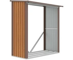 Metalinė malkinė DENVER 6x3, Oak Brown