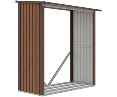 Metalinė malkinė DENVER 6x3, Walnut