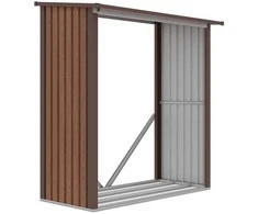 Metalinė malkinė DENVER 6x3, Walnut