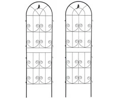 Metalinės atramos vijokliniams augalams, 190x55 cm, 2 vnt. (Nr. 4)